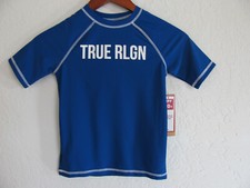 True Religion Rash Guard UPF 50 - Royal Blue- Boy's Size 6- NWT 79