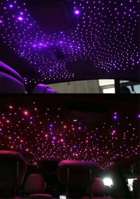 RGB Fiber Optic Starlights Kit RF Remote Control For Car Limo Headliner Lighting
