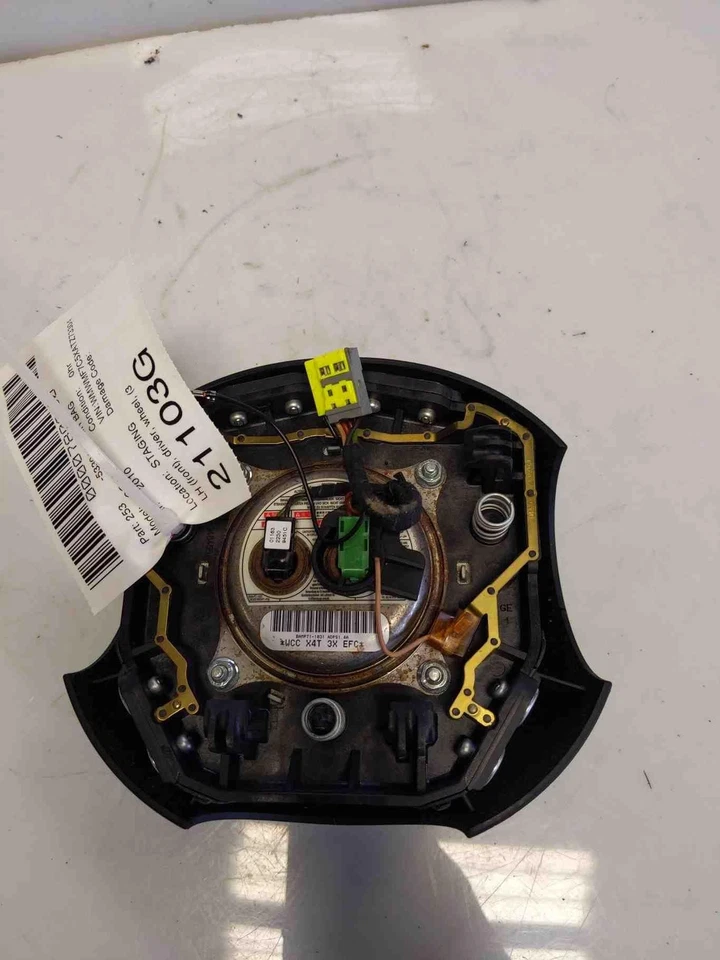 2007-2010 Mini Cooper Steering Wheel Air Bag Black OEM 32302757666 - Image 2 of 2