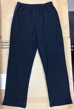 Gildan Men's Heavy Blend Open Bottom Sweatpants Black F23