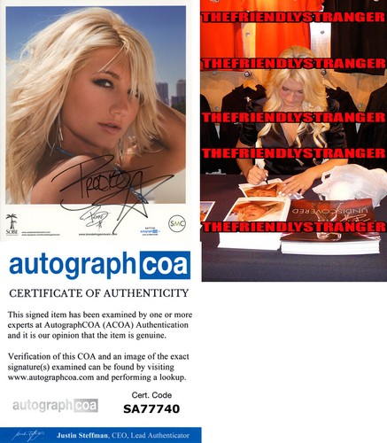 Brooke Hogan signed Autographed 8x10 Promo Photo f PROOF HOT Hulk Hogan ACOA COA