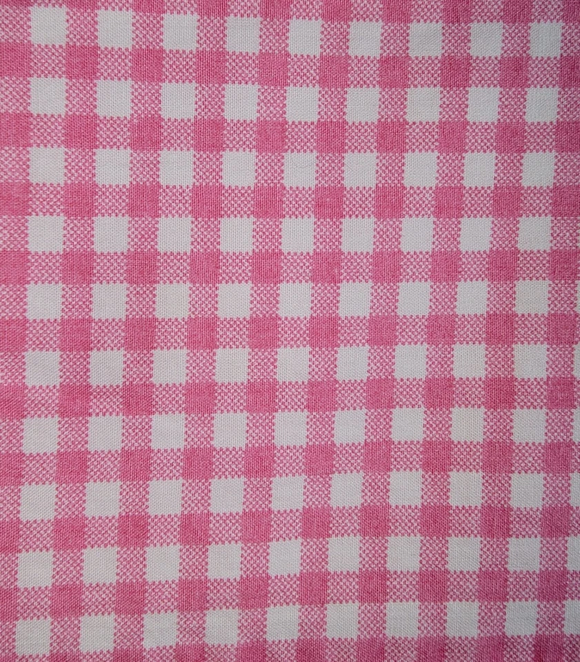 Sábana plana vintage Ralph Lauren rosa y blanco a cuadros - talla doble Foto 3 de 4