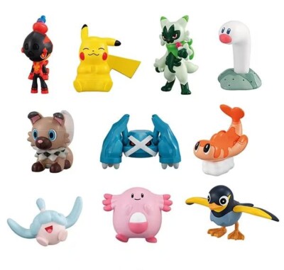 Pokemon Get Collection Exciting Adventure! 10pcs Full Complete Set Takara Tomy