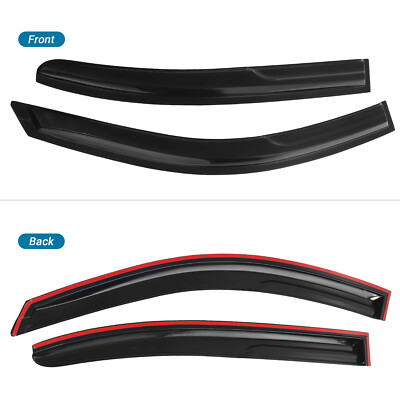 For Honda Accord 2014-2017 Car Window Side Visors Sun Rain Guard Vent Deflectors