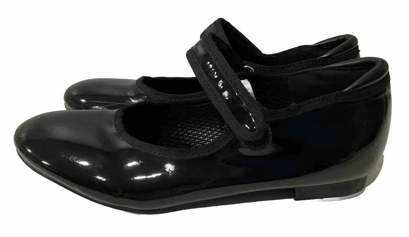 Freestyle By Danskin Girls Sz 2 Tap Shoes Hook & Loop… Gem