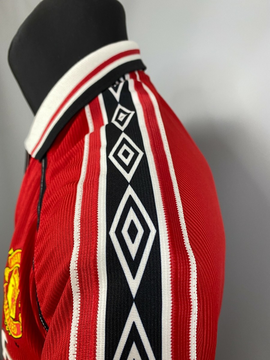 Maillot de football rétro domicile Manchester United 1998-1999