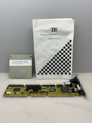VL-Enhanced IDE Super Multi-I/O Card with Manual and software Free Shipping