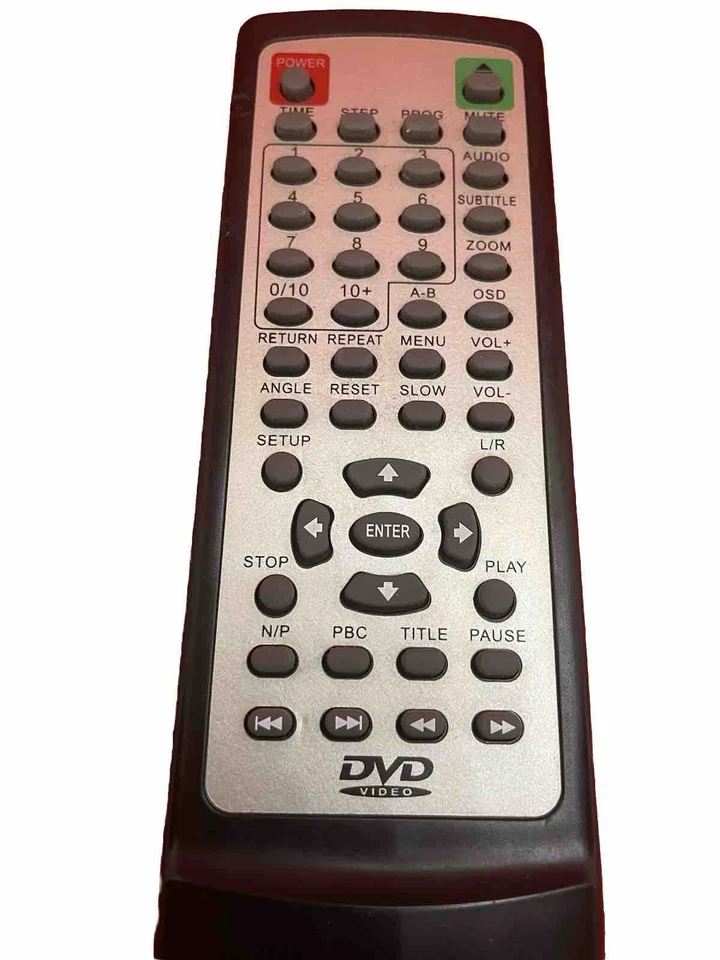 MANDO A DISTANCIA ORIGINAL AIRIS KM 168 DVD FULLY OK - Imagen 2 de 4