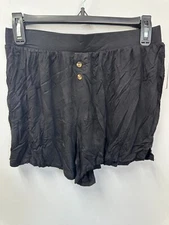 Ambrielle Sleepwear Black Sleep Shorts Women's Size S