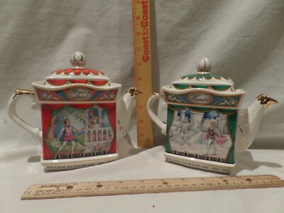 Vtg Sadler Hamlet William Shakespeare Teapot with Lid Made in England