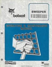 BOBCAT SWEEPER 54", 60" AND 72" OPERATION AND MAINTENANCE MANUAL