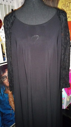 Danny and Nicole Lace Sleeve Dress Size 18W - Picture 11 of 15