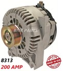 200 AMP 8313 Alternator Ford Lincoln Mercury High Output Performance HD NEW USA