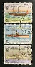 Timbre ST THOMAS ET PRINCIPE Stamp - Yvert et Tellier n°799 à 801 Obl (Cyn39)