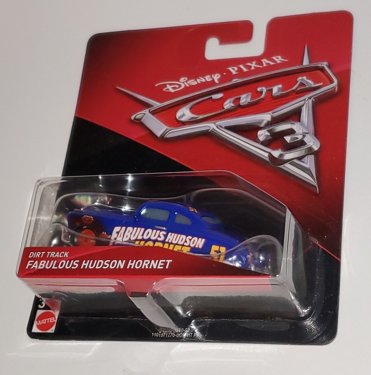 カーズセット Disney Pixar Cars 3 Dirt Track FABULOUS HUDSON HORNET #51