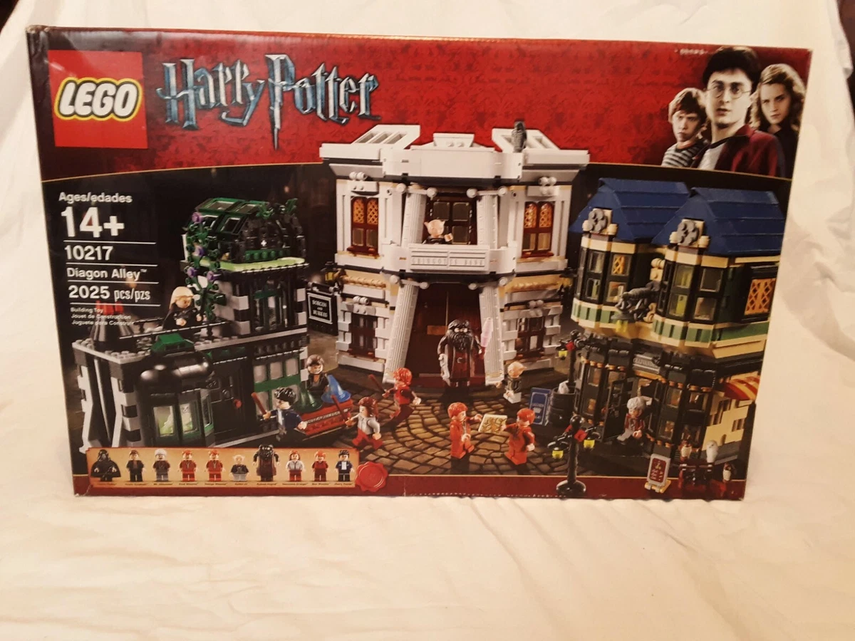 Slumkvarter Onkel eller Mister fløjte LEGO Harry Potter Diagon Alley (10217) New! Sealed Box! (2011) 673419140898  | eBay