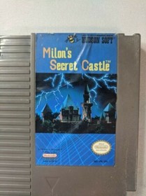Milon's Secret Castle Nintendo NES Authentic OEM Game Cartridge Only - Tested
