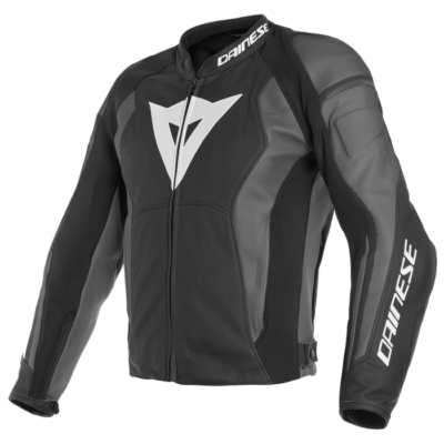 Dainese Nexus Black Leather Motorcycle Jacket 58