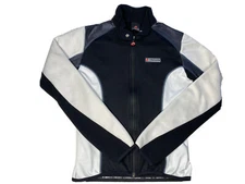Hincapie WindTex Jacket Womens Small Long Sleeve Full Zip Jersey Black/White