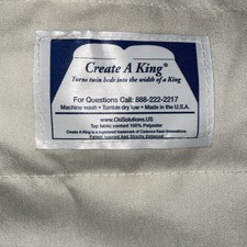 Create A King - Convertidor de cama, convierte 2 camas individuales en 1 cama King