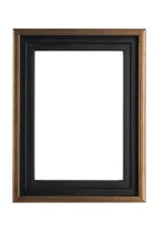 Illusions Floater Frame For 3/4" Deep Canvases - 16x20 Antique Gold - For Gal...
