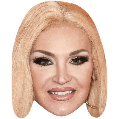 Kylie Sonique Love (Smile) Big Head. Larger than life mask.