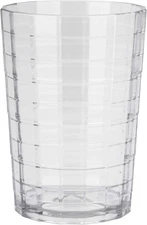 Zak Designs Disco 8.6 oz. Plastic Juice Tumblers, Clear,  Set of 4  NEW!!!!