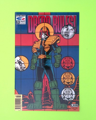 #ad Dredd Rules #9 1992 Fleetway AP IPC High Grade Comic Book Q21 122 $9.99