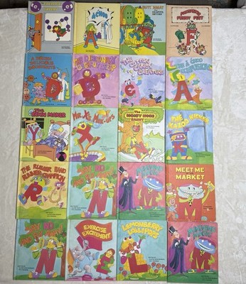 VTG 1970s-80s The Letter People Children s Book Lot Read-to-Me Fables
