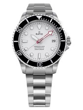 Ratio FreeDiver White Dial Automatic Stainless Steel 200M RTF047 Men's Watch