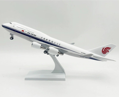 30CM AIR CHINA BOEING 747-400 Passenger Plane Landing Gear  Resin Aircraft Model