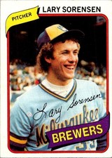 Lary Sorensen - 1980 Topps - # 154 - Brewers