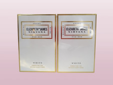 ELIZABETH AND JAMES NIRVANA FOR HER WHITE PERFUME OIL 0.47 OZ LOT OF 2