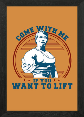 Come With Me To Lift Gerahmtes Wandbild Poster Leinwanddruck Bild