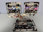 Vintage Kenner Star Wars 1978-79 Diecast Lot X-Wing Landspeeder Y-Wing Cardbacks