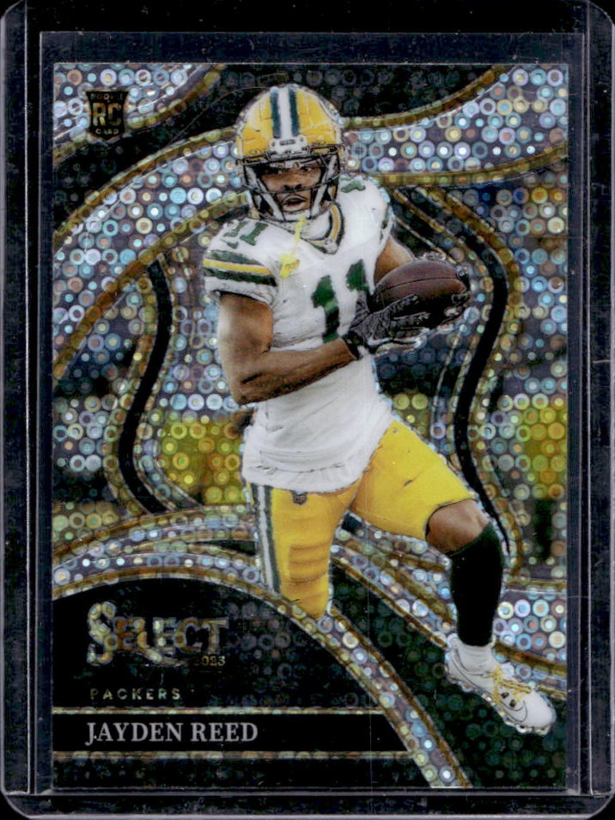 2023 Select Jayden Reed RC Disco Prizm Rookie Club #258 Packers