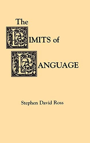 The Limits of Language.by Ross  New 9780823215188 Fast Free Shipping<|