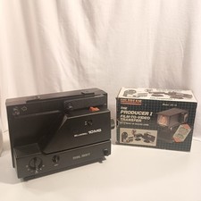 Vintage Bell Howell 8mm Projector Model No.10MS and film to video adapter