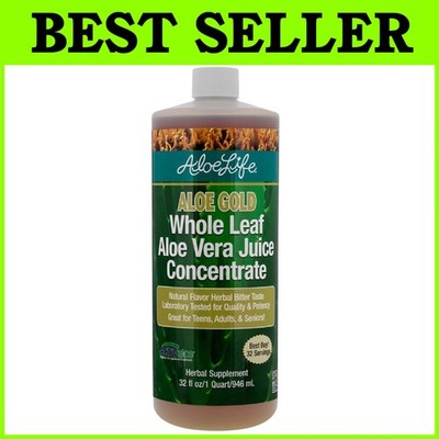Nutrient-Rich Whole Leaf Aloe Vera Juice, Gluten-Free