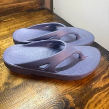 OOFOS Blue Ooriginal Sandals Women Size 9/Men Size 7
