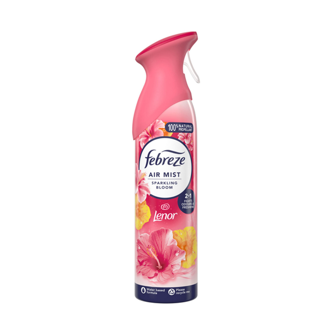 Febreze Air Mist Air Freshener Sparkling Bloom Scent 185ml - Pack of 3 - Image 2