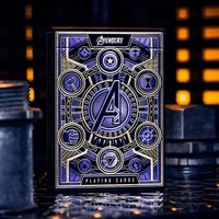 Avengers – The Infinity Saga Spielkarten Blaue Version Theory11