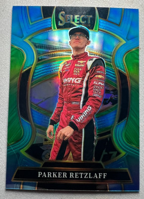 2026 NASCAR Select PARKER RETZLAFF Grandstand Light Blue Parallel SP /199 - #17
