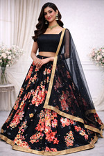 Bollywood Fête Pakistanais Lehenga Choli Neuf Anarkali Lourd Mariage Lazzari