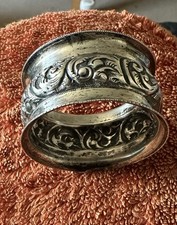 Sterling Silver Napkin Ring Birmingham 1897