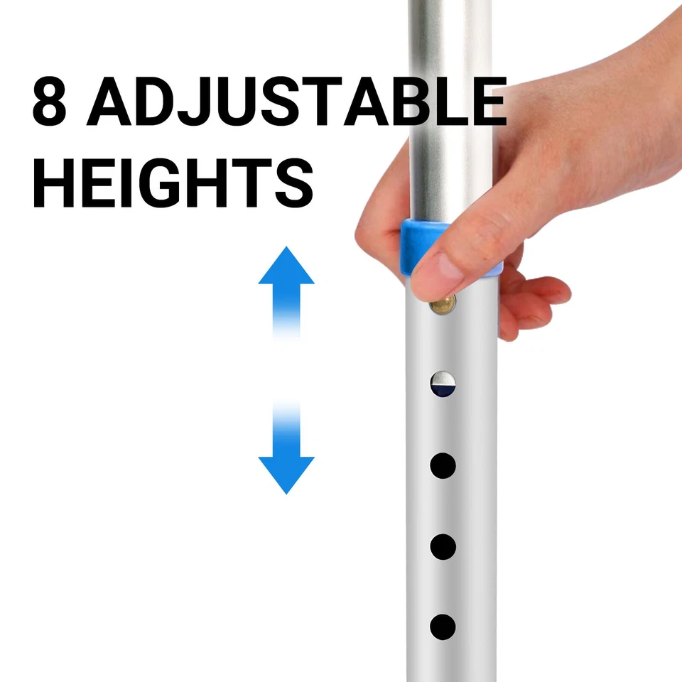 Altus Adjustable Swivel Shower Stool Aluminum Shower Chair Bath Stool for Elderl - image 4 of 4