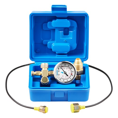 #ad VEVOR Hydraulic Nitrogen Accumulator Charging Kit Pressure Test System 1420 PSI $27.90