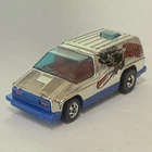Hot Wheels Silver Surfer Van 1:64 Silver/Blue Diecast Marvel Vintage 1978