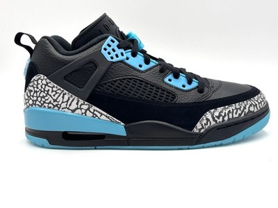 Nike Air Jordan Spizike Low Black Gamma Blue FQ1759-005 Men's Size