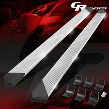 PAIR 6" STAINLESS STEEL RUNNING BOARDS FOR 2015-2024 F150/250/350 SUPER CREW CAB